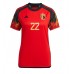 Billige Belgien Charles De Ketelaere #22 Hjemmebane Fodboldtrøjer Dame VM 2022 Kortærmet
